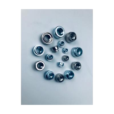 China Durable Hot Sales Galvanized Sheet Metal Screw Panel Fasteners Self Folding Knurled Carbon Steel Round Knuckle In Nuts for sale