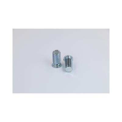 China Durable High Quality Cheap Micro CNC Machining Round Head Flating Threaded Self Hooking Galvanized Carbon Steel Riveting Screws for sale