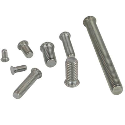 China Durable Best Price Self Hooking Studs Pressure Riveting Screw Stainless Steel Round Riveting Screw for sale