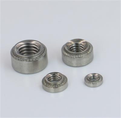 China Factory supply durable high quality sheet metal fasten stainless steel round self nut rivet nut M3 M8 sheet metal snap screw for sale