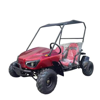 China Schachttransmissie 1000W Elektrische Go Kart 2 zitplaatsen 60V Buggy voor tieners Te koop