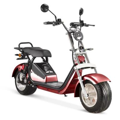 China Cores personalizadas suportadas 1500W Motor Power Fat Tire Scooter elétrico para Citycoco à venda