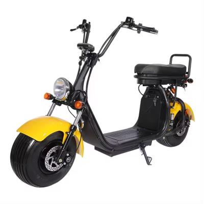 China Pneus elétricos Citycoco Scooter 1500w Chopper de motocicleta com velocidade máxima 41-50km/h à venda