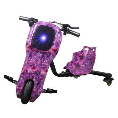 China Estrutura de aço Aotong Electric Drift Trike 360 Riding 3 Wheels para crianças Ride-On Toy Tricycle à venda