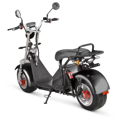 China 1500W Motor Power Citycoco Scooter eléctrico con rango extendido de 35-40KM por carga en venta