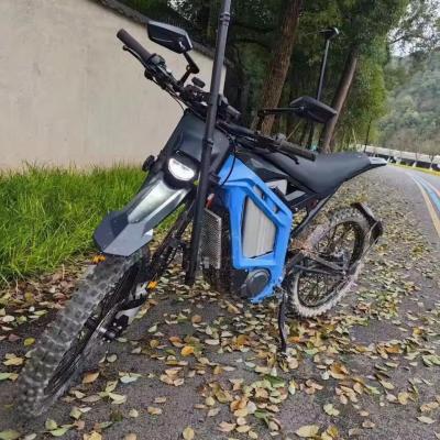 China Elektrische Mountain Enduro Bikes E-Bike Dirt Ebike 72V 20ah Battery met hoge snelheid 80km/h Te koop