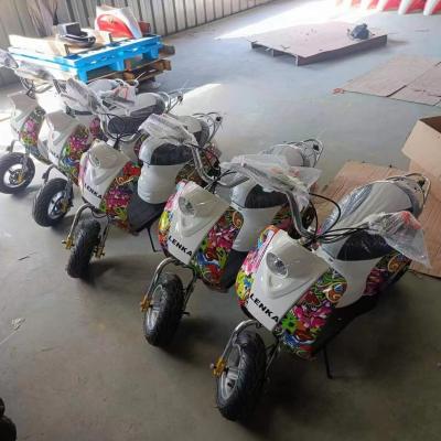 Chine Pas de roues d'entraînement Mini Moto électrique 36v 350w avec 110/50-6.5 Taille de roue à vendre