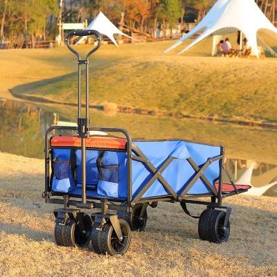 China 17CM Diameter Tire Outdoor Camping Folding Small Wheelbarrow for Customized Support for sale