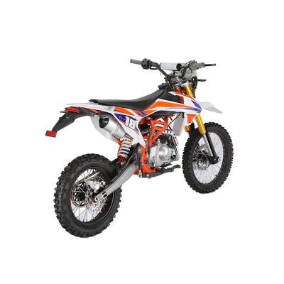 Κίνα Ηλεκτρική εκκίνηση 140cc 190cc Motocross Dirt Bike Μοτοσικλέτα 4χρονο ατσάλινο σώμα χωρίς βούρτσα προς πώληση