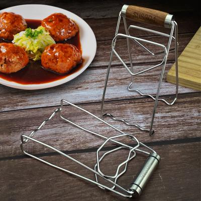 China Hot Stainless Steel Pan Dish Bowl Clip Viable / Anti Scald Clip Dish Clip / Pan Bowl Clip Clamp for sale