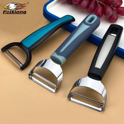 China 9 Viable Styles Stainless Steel Peelers With Different Designs Zester Kitchen Grater And Peeler Handles for sale