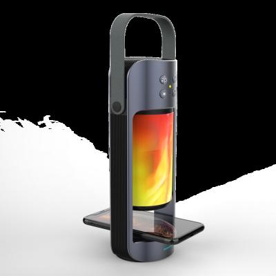 China Wireless Charger For Wholesale Price IPX5 USB Mobile Phone Speaker BT Flame Light Waterproof Charging MS1 Wireless Speaker for sale