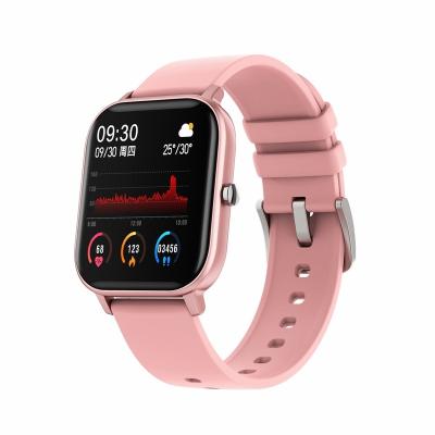 China Build In Instant Smart Watch P8 Touch Wristwatches Blood Pressure Health Fitness Tracking Smartwatch Relogio Intelligent Miratech for sale