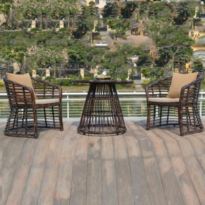 China Modern Outdoor Weather Furniture Dining Table Set Patio Dining Table and Chair Sets For Sale for sale