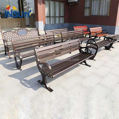 China Waterproof Black Outdoor Teak Bench Garden Bench Antique Garden Bench for sale