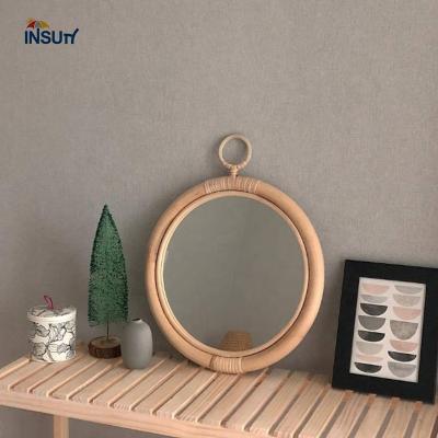 China Outdoor Weather Furniture Insun Round Mirror Decorate Mirror On The Wall Cozy Home Design for sale