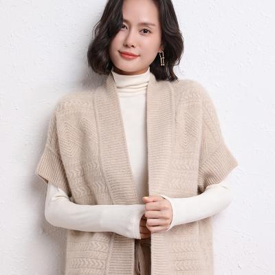 China Anti-wrinkle Women Temperament Collar Sweater Fashion Bottoming Shirt 100% Cashmere Cardigan for sale