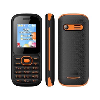 China MP3 playback 1.77 inch cheap GSM cell phones from China with dual sim card OEM cheapest small bar cell phone for gift and workers for sale