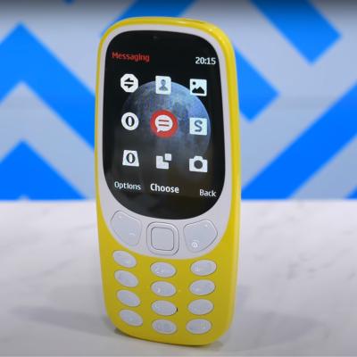 China 3G Refurbished Cell Phone For Nokia 3310(2017) cell phone one sim card 3g phone unlocked cell phone with multi-language for sale