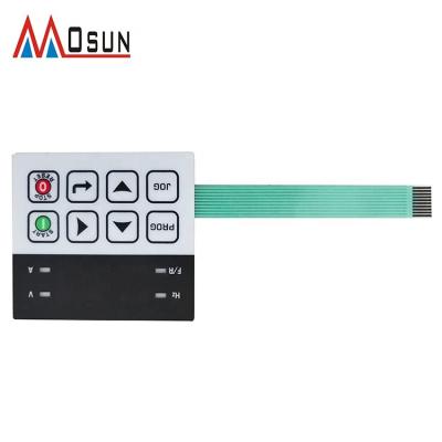 China Telecommunication Equipment Press Sensitive Waterproof Membrane Switch for sale