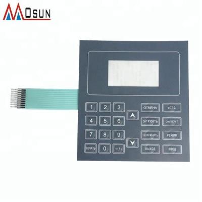 China Industrial Hot Touch Controls Polydome Embossed Membrane Keypad Switch for sale