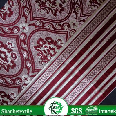 China New Design Jacquard Dubai Anti-static Velvet Sofa Fabric Price Per Meter For Covering Cushions Furniture for sale