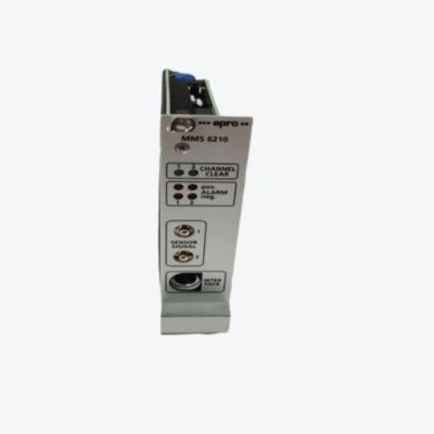 中国 MMS6410 EPRO MMS6000 SYSTEM MEASUREMENT MODULE 販売のため