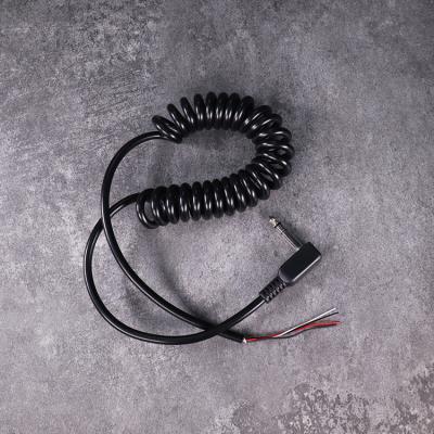 China RV DC Spiral Power Cable Car Coiled Stereo Power Charger Coiled Cable Spiral Cable for sale