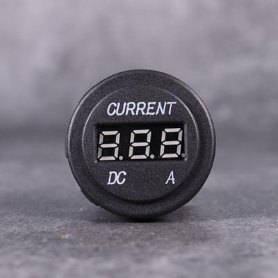 China Vehicle Boat RV DC 12V Car LED Display Amp Meter Battery Monitor Indicator With Red LED for sale