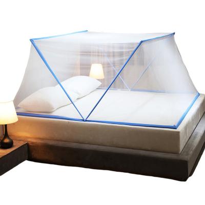 China Folded 2022 No Need To Install Over New Folding Mosquito Net For Bed for sale