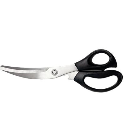 China Shear Durable Vegetable Nut Cookie Opener Meat Bottle Handle Poultry Scissors for Food and BBQ Roast Meat Kitchen Scissors Multi-funtional Stainless Steel Kitchen Bone Scissors for sale