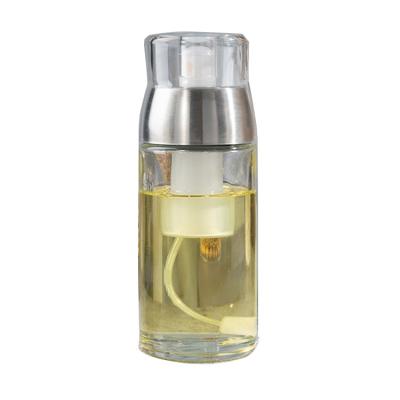 China New Food Grade Stainless Steel Viable Olive Oil Pump Sprayer And Vinegar Dispenser Glass Bottle for sale