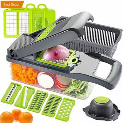 China Cutie Dotey Viable Multifunctional Blades Cutter Vegetable Slicer Cleaver with Hand Guard for sale