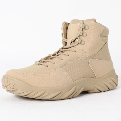 China Wholesale Custom Outdoor Activities TACTICHO Tactical Combat Desert Outdoor Rise Camouflage Shoes Boot For Tactical Men for sale