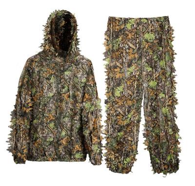 China TACTICHO Multifunctional Poncho Men Women Gilly Ghillie Pants 3D Hunting Camouflage Gillie Ghillie Suit Camouflage for sale