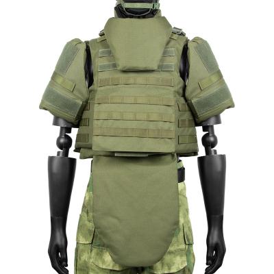 China TACTICHO Multifunctional Canvas Vest Tactical Shoulder Pads Cover Tactical Oxford Desert Camouflage Plate Carrier Custom Vest for sale