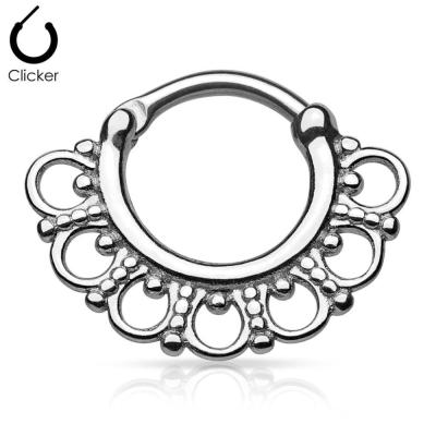 China New FASHIONABLE Designed Septum Ring Piercing from 316L Stainless Steel for sale