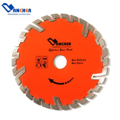 China Clear Protection Lancher Deep Protected Turbo Cutting Masonry Brick Concrete Block Diamond Saw Blade for sale