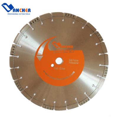 China Long Life Lancher 14-Inch Laser Welded Professional Extra Long Multi Purpose Diamond Cutting Disc for sale