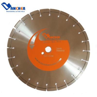 China Long Life Lancher Premium Laser Welded Asphalt Green Concrete Wet Cutting Diamond Saw Blade for sale