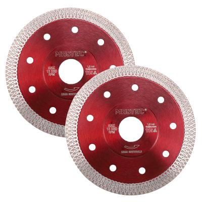 China Hot sale 4inch turbo high life Lancher dry blade wet cutting concrete diamond circular saw blade round cutting disc for sale