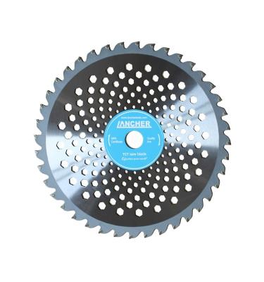 China Suitable for cutting brush and grass. Lancher TCT Saw Blade For Grass Canada Hot Sale Circular Saw Blade 255mm 40T 60T Saw Blade for sale