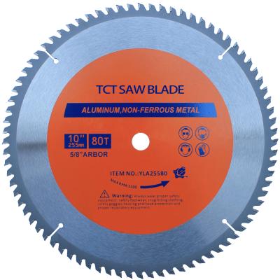 China 10inch aluminum profiles factory Lancher aluminum cutting saw blade saw blade best china supplier for sale