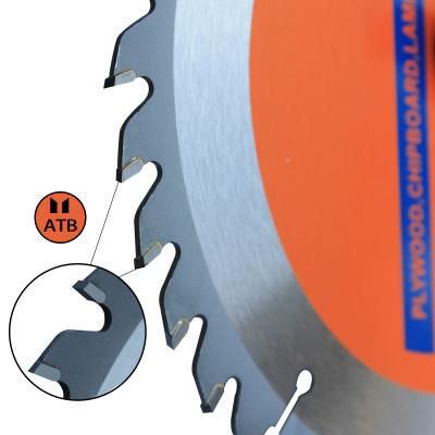 China Tungsten Carbide Tilted Wood Cutting CTT Circular Saw Blade For Wood Chipboard 5/8in for sale