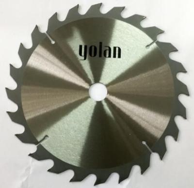 China Lancher 7-1/4 Inch Soft Teeth 24 ATB Wood Chipboard Plywood Cutting Disc Wood CTT Saw Blade for sale