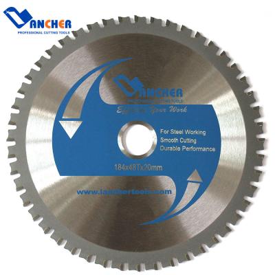 China Aluminum Profiles Lancher Cutting 184*48T*20mm Steel T.C.T Saw Blades for sale