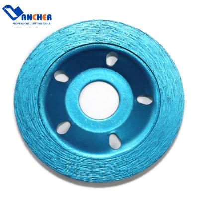 China Long Lasting Lancher Rim Teeth Shape Cutting Disc Continuous Diamond Grinding Wheel for sale