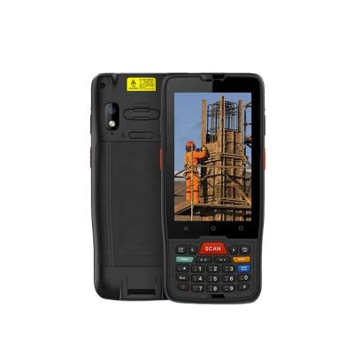 China Rugged Handheld Rfid Barcode Scanner Ip65 Android 9.0 Handheld Computer 1D 2D PDA Scanner Waterproof Industrial Pda for sale