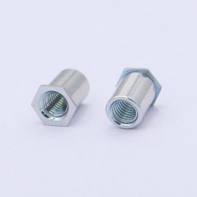 China Industrial Equipment/Automobiles/Communication Guangdong Precision Hardware Sheet Metal Through Hole Threaded Self Clamping Standoff For Auto Air Conditioning Parts for sale