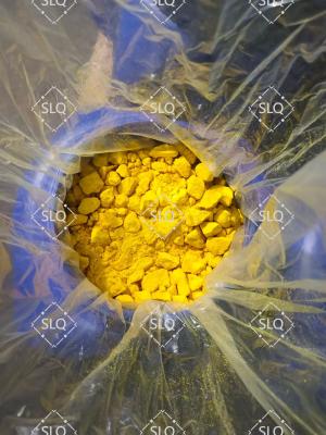 China CAS 10025-77-1 Cloruro férrico hexahidrato en polvo amarillo para aplicaciones industriales en venta